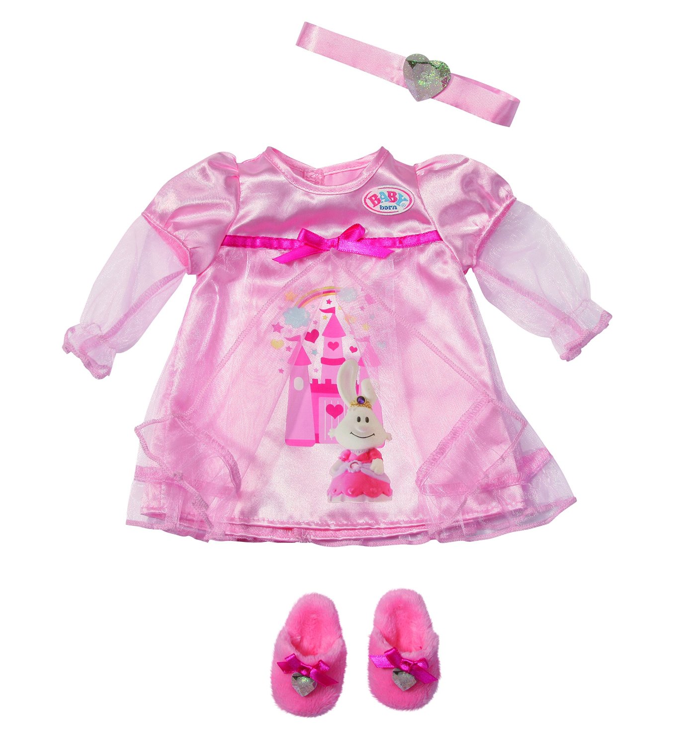 Zapf Creation платье с аксессуарами для куклы Baby born 822425
