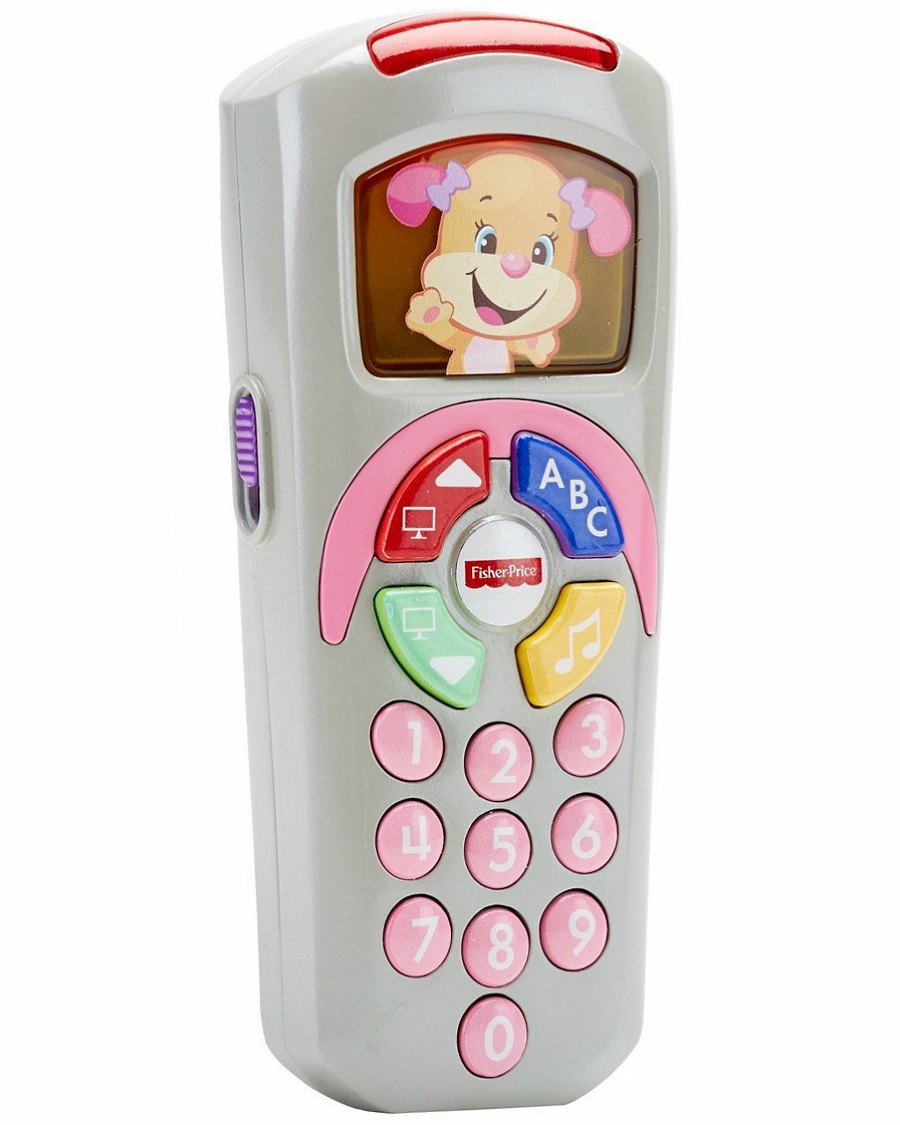 Умный пульт розовый Смейся и Учись Fisher Price (Фишер Прайс) (DLK75)