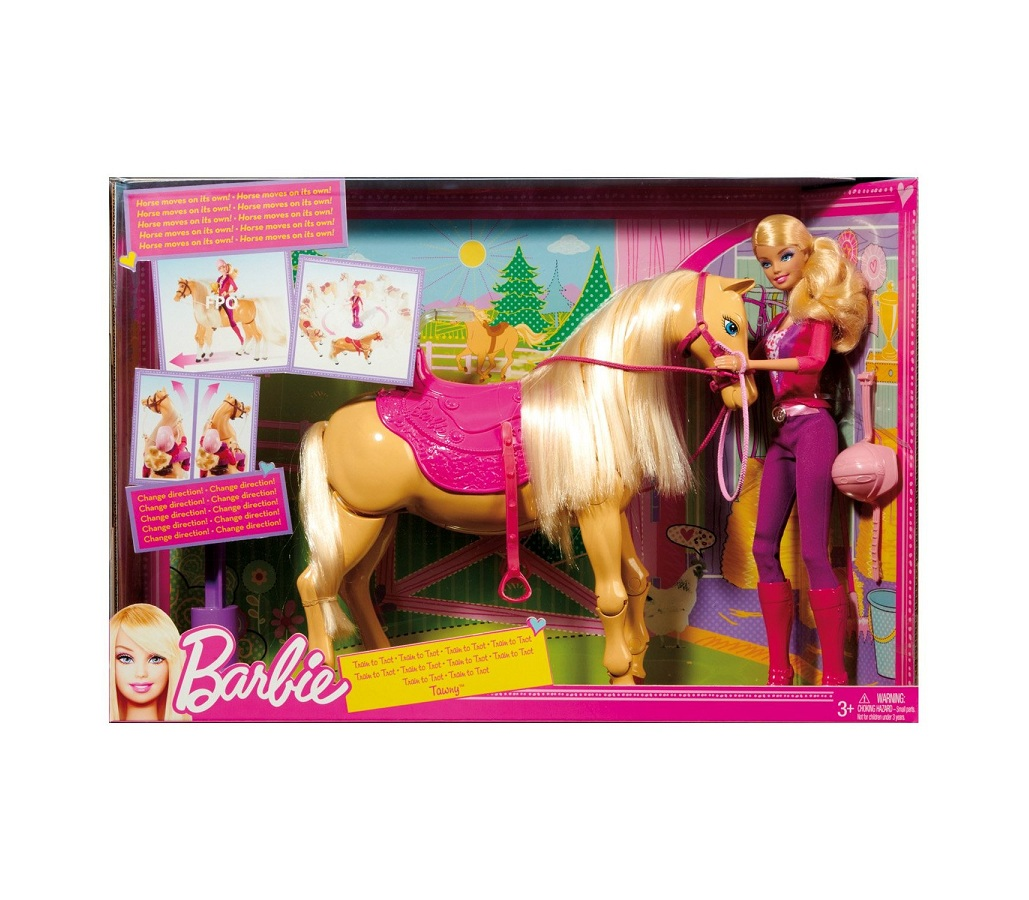 Barbie. Кукла Барби на Лошади