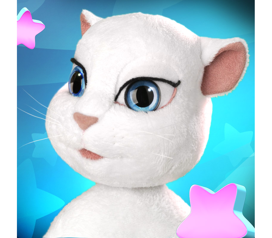 Анджелла. Talking Angela. Мягкая игрушка Талкинг Анджела.